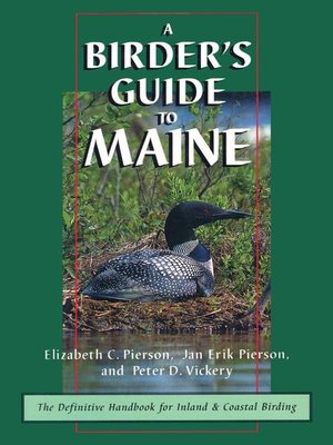 cover image of A Birder's Guide to Maine